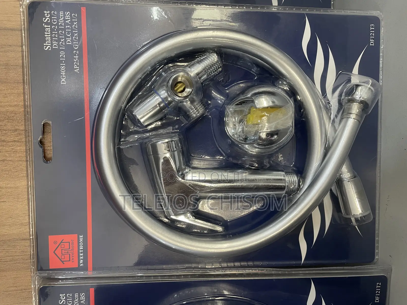Sweethome Pressing Shower With Angle Valve