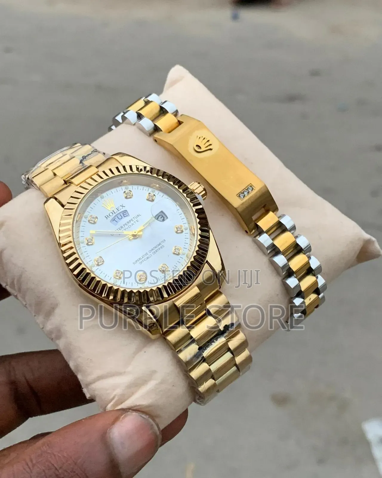 Rolex Watch_bracelet* For Men Gold.