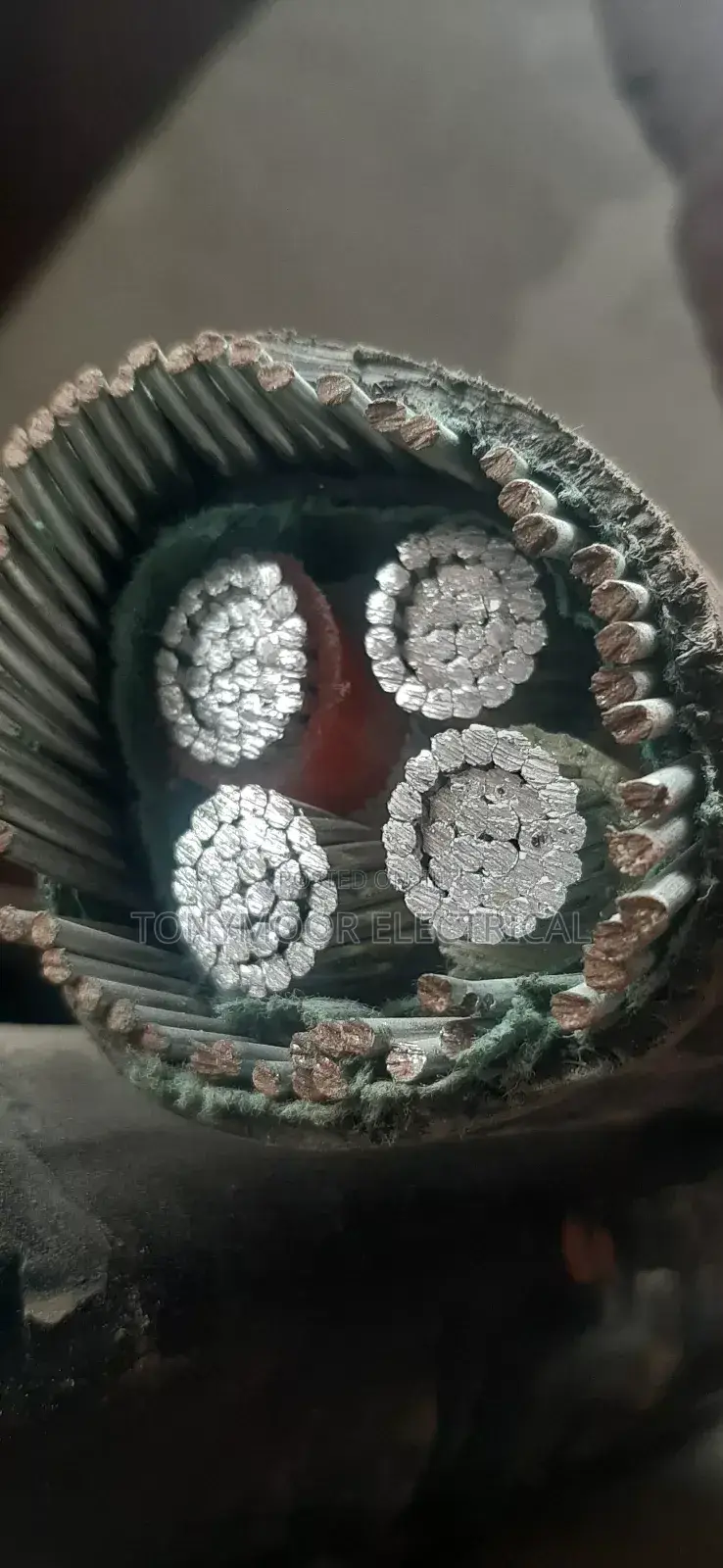 150mm×4core Aluminium Armoured Cable