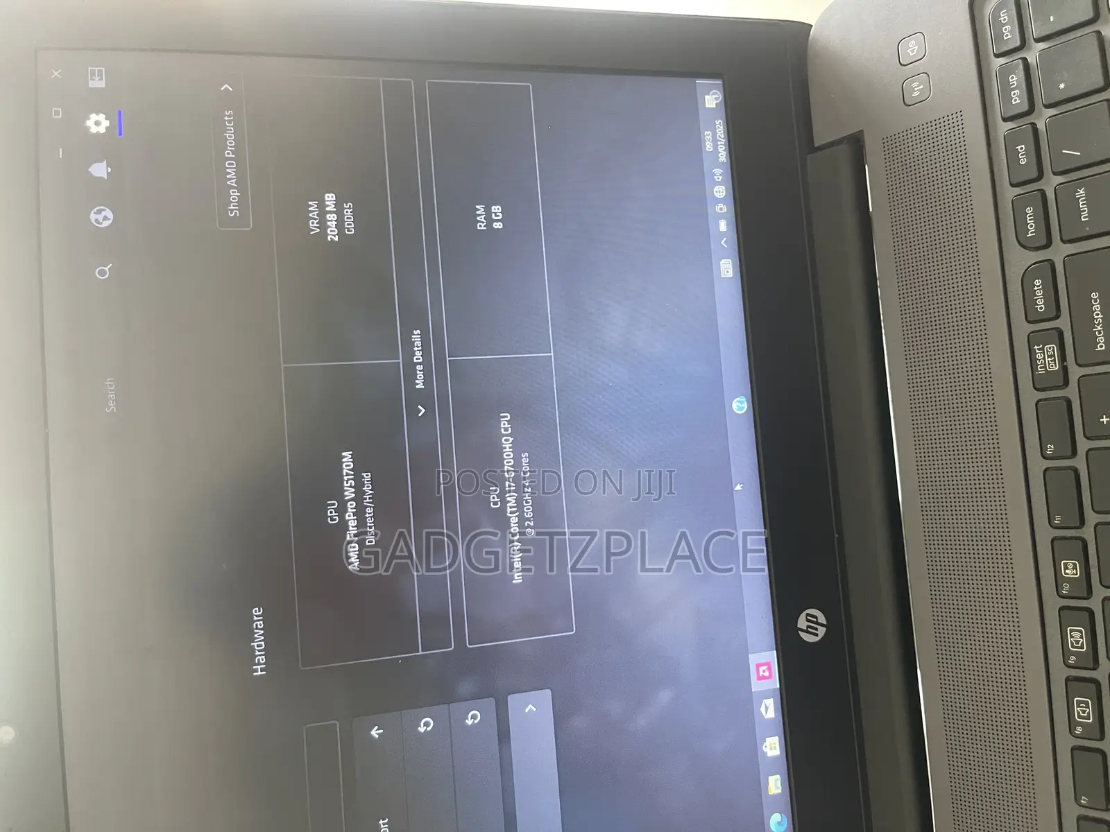 Laptop HP ZBook 15 8GB Intel Core I7 SSD 256GB