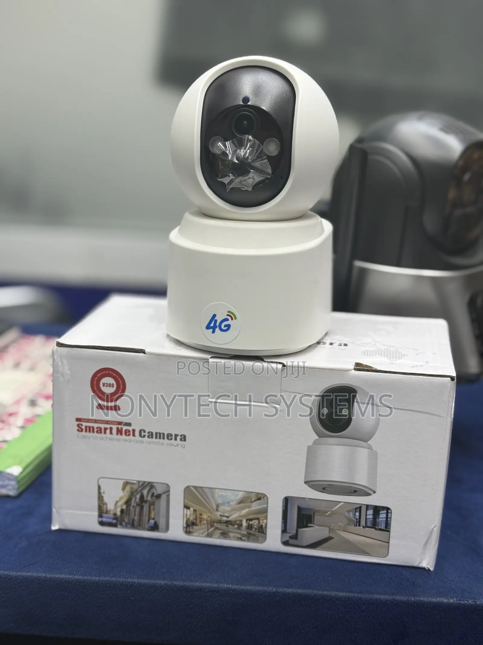 Indoor PTZ Camera With Battery Backup 4G