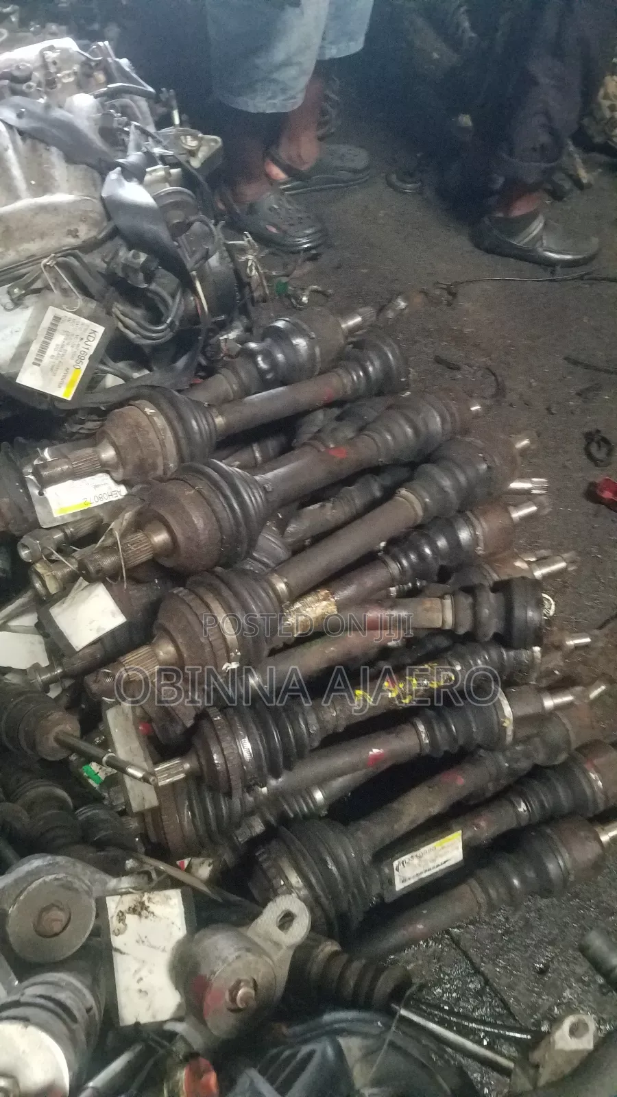 Peugeot Driving Shaft 406 As Available Seen