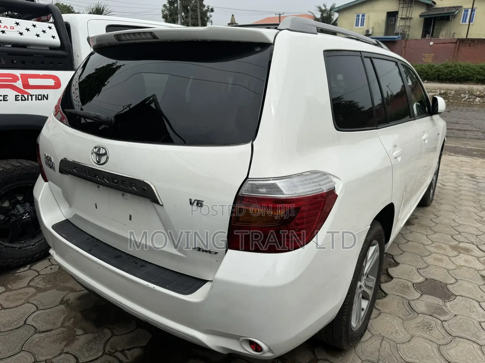Toyota Highlander Sport 2008 White