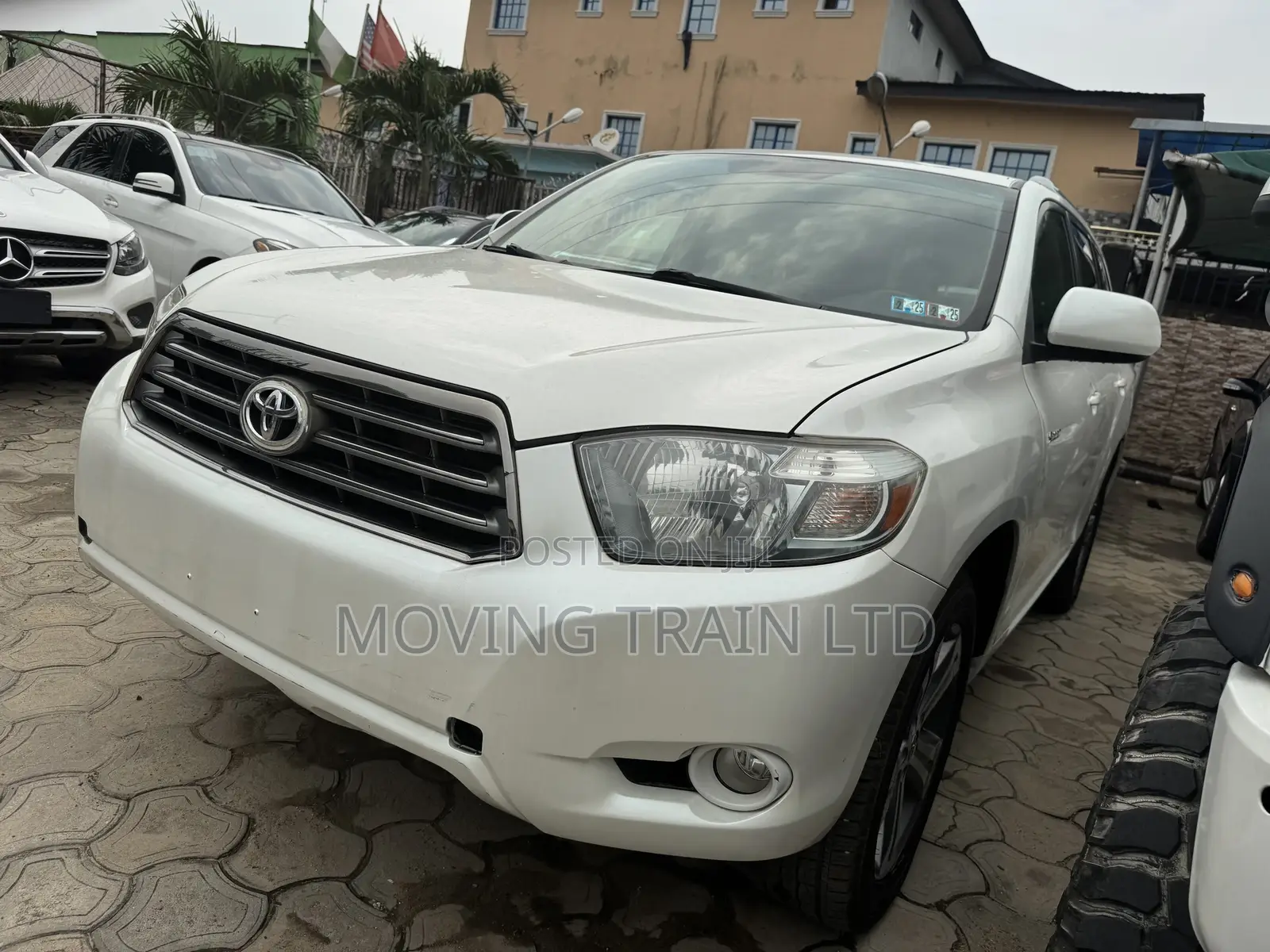 Toyota Highlander Sport 2008 White