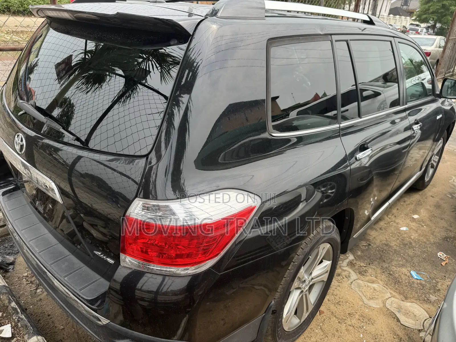 Toyota Highlander Limited 2012 Black