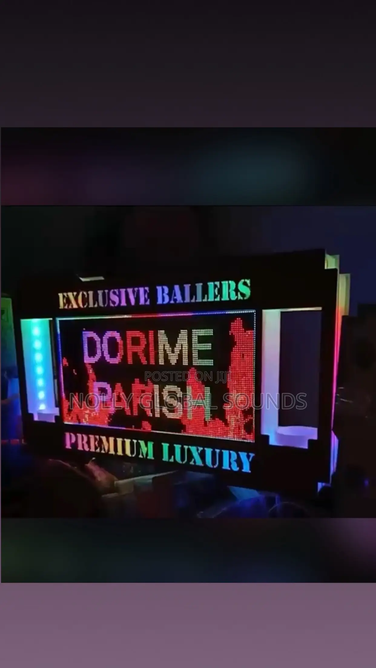 Digital Dorime Display Board With Wine Carrier.Ballers Alert