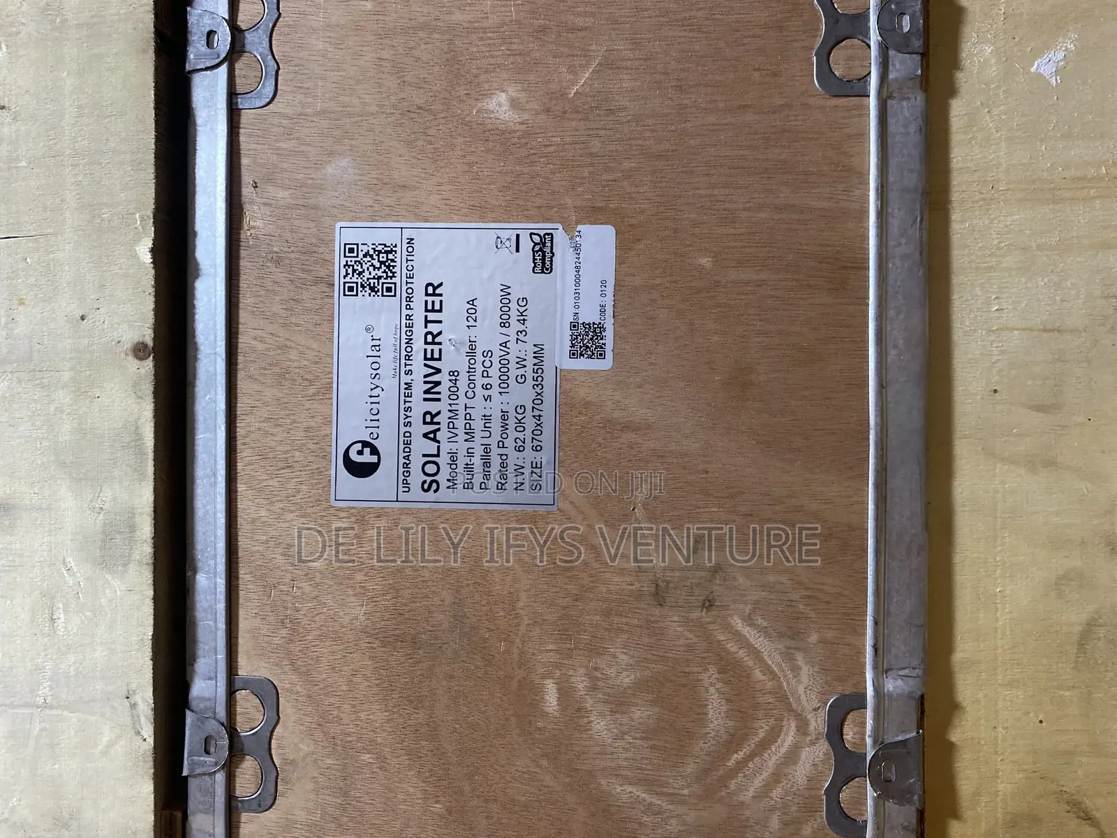 Felicity Inverter 10kva 48v Ivpm Hybrid