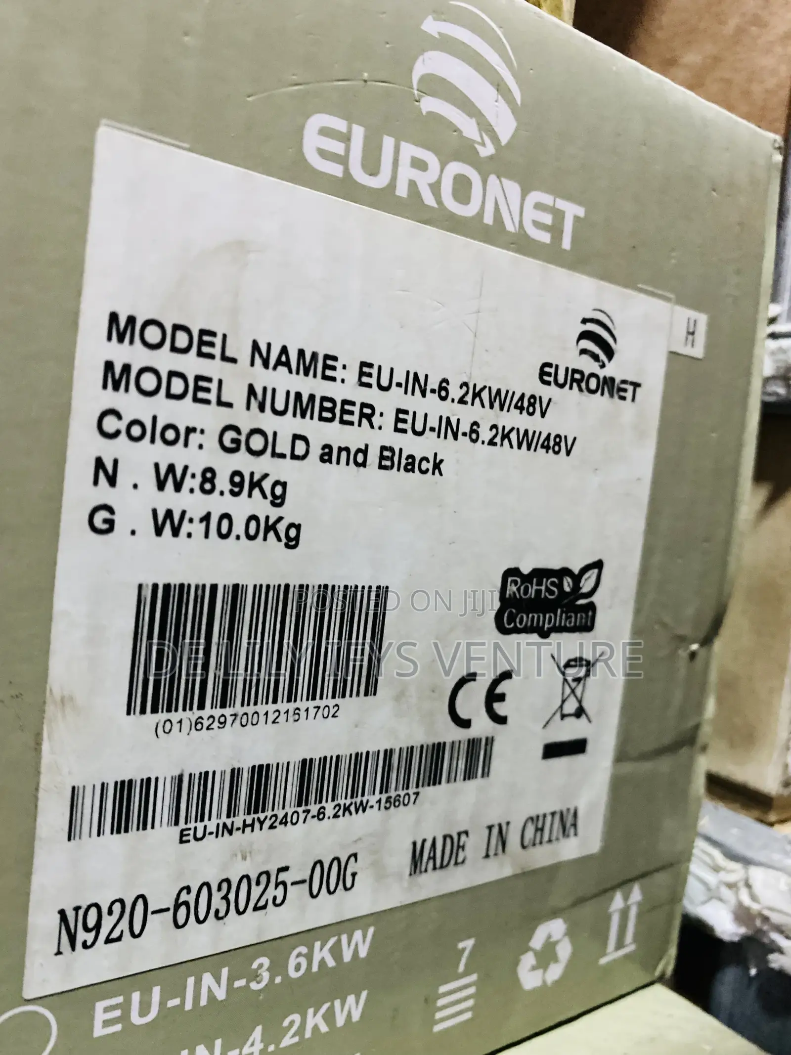 Euronet Hybrid Inverter 6.2kva 48 V