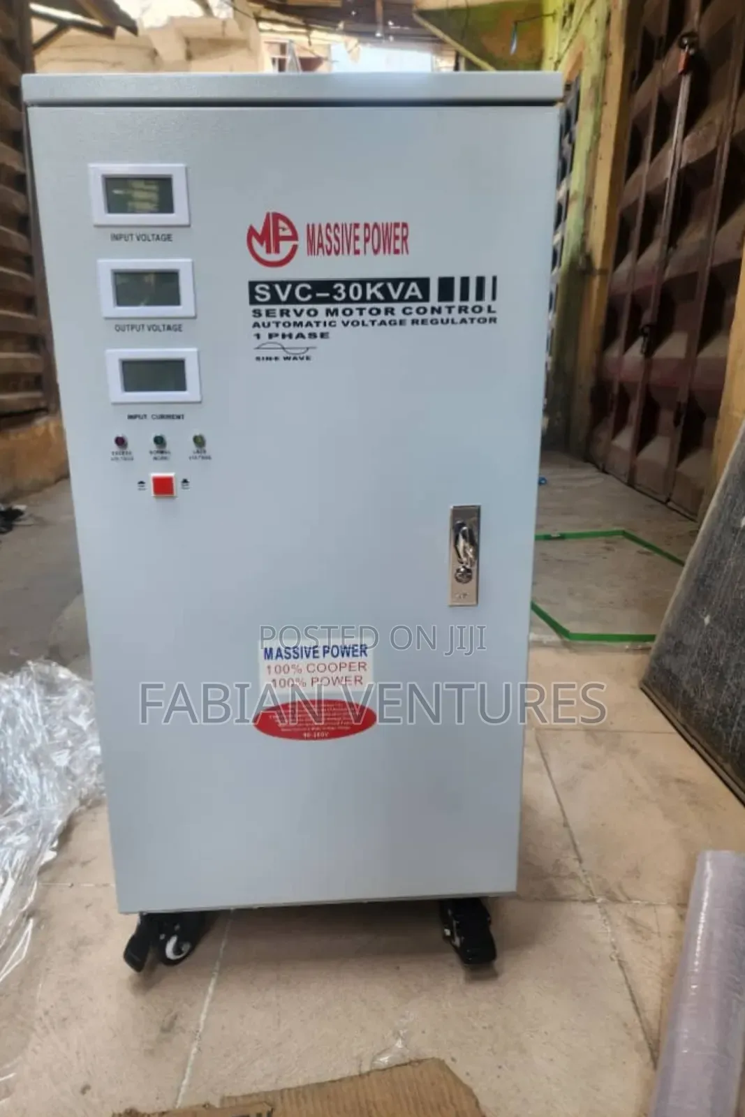 Massive Power :30kva Central Stabilizer Single Phase