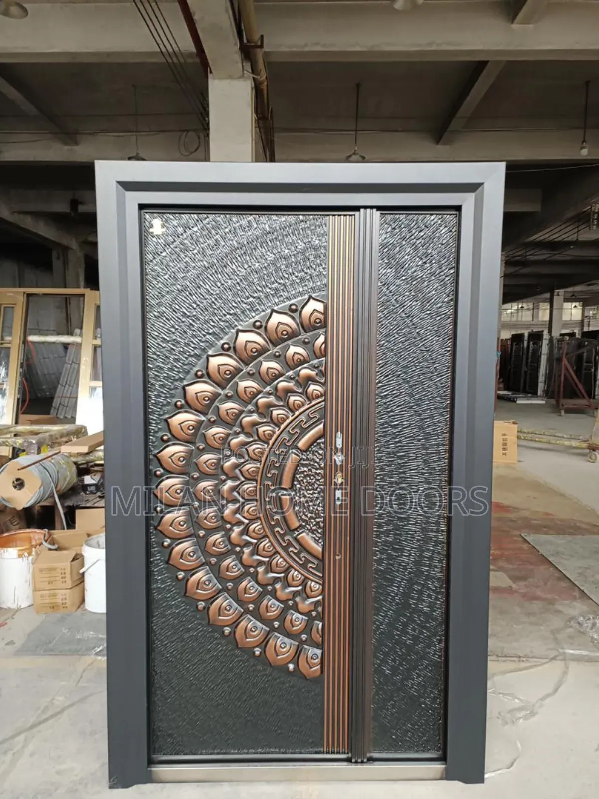 Quality 4ft Copper Security Doors Y12