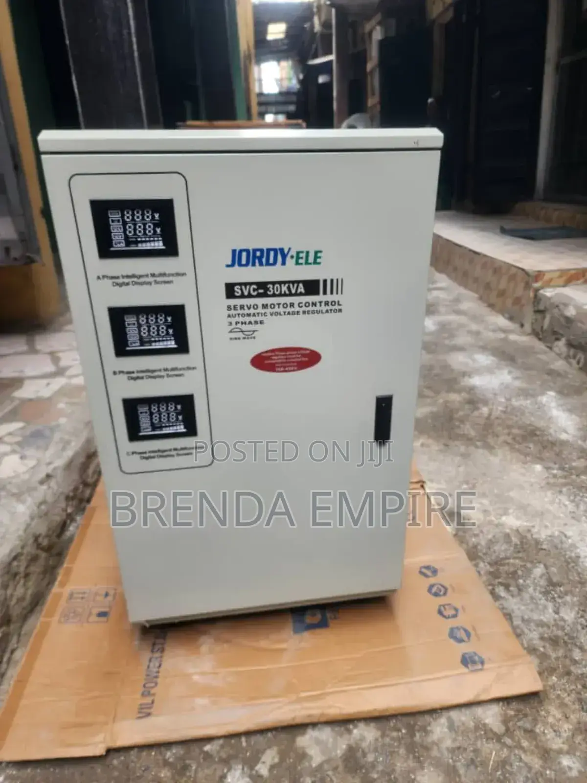 Jordy-Ele :30kva Central Stabilizer 3/Phase