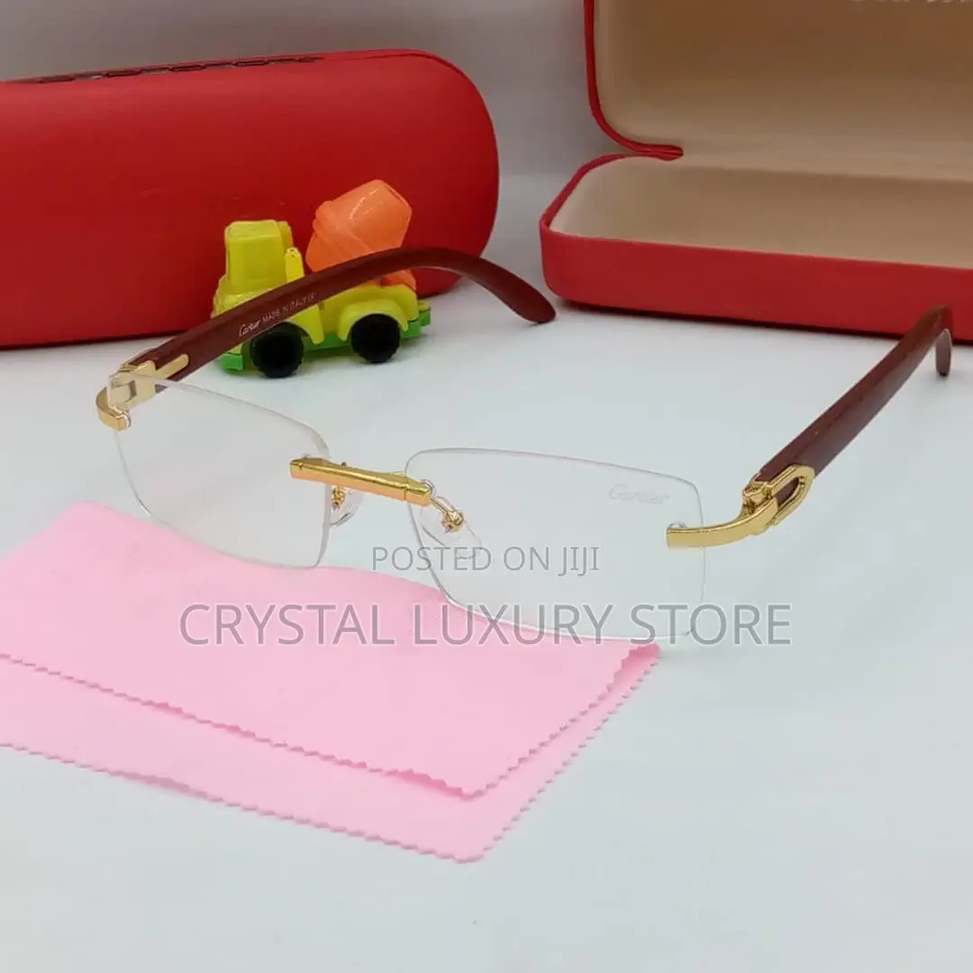 Cartier Quality Luxury Men Frame Glasses