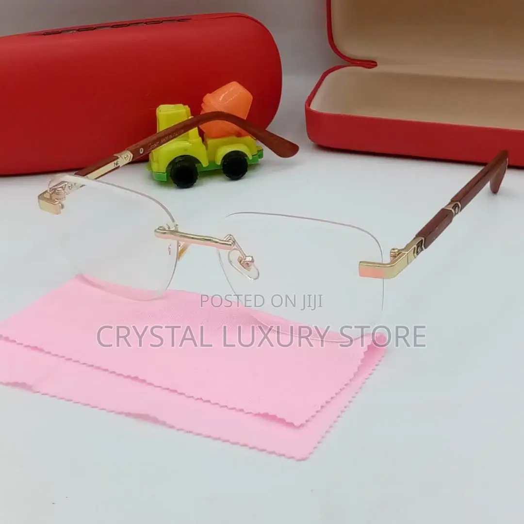 Cartier Quality Luxury Men Frame Glasses