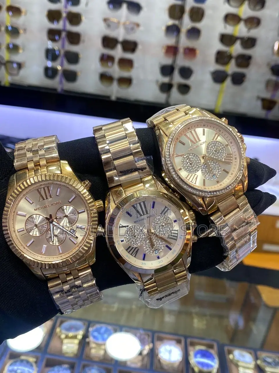 Michael Kors Quality Luxury Men Chain Strap Wristwatch