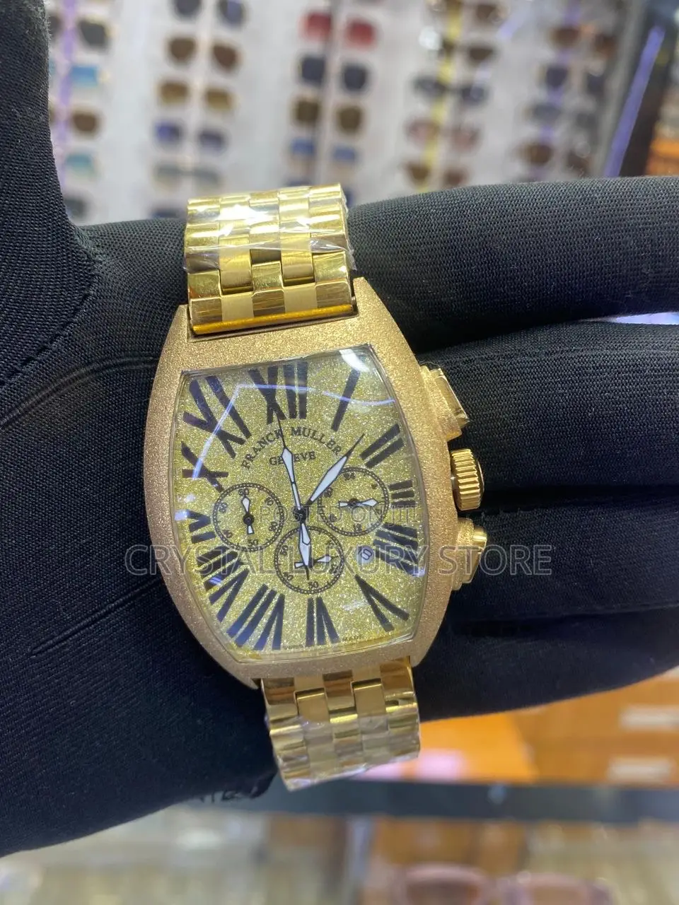 Franck Muller Quality Men Chain Strap Wristwatch