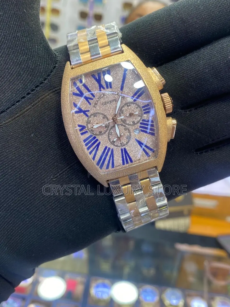 Franck Muller Quality Men Chain Strap Wristwatch
