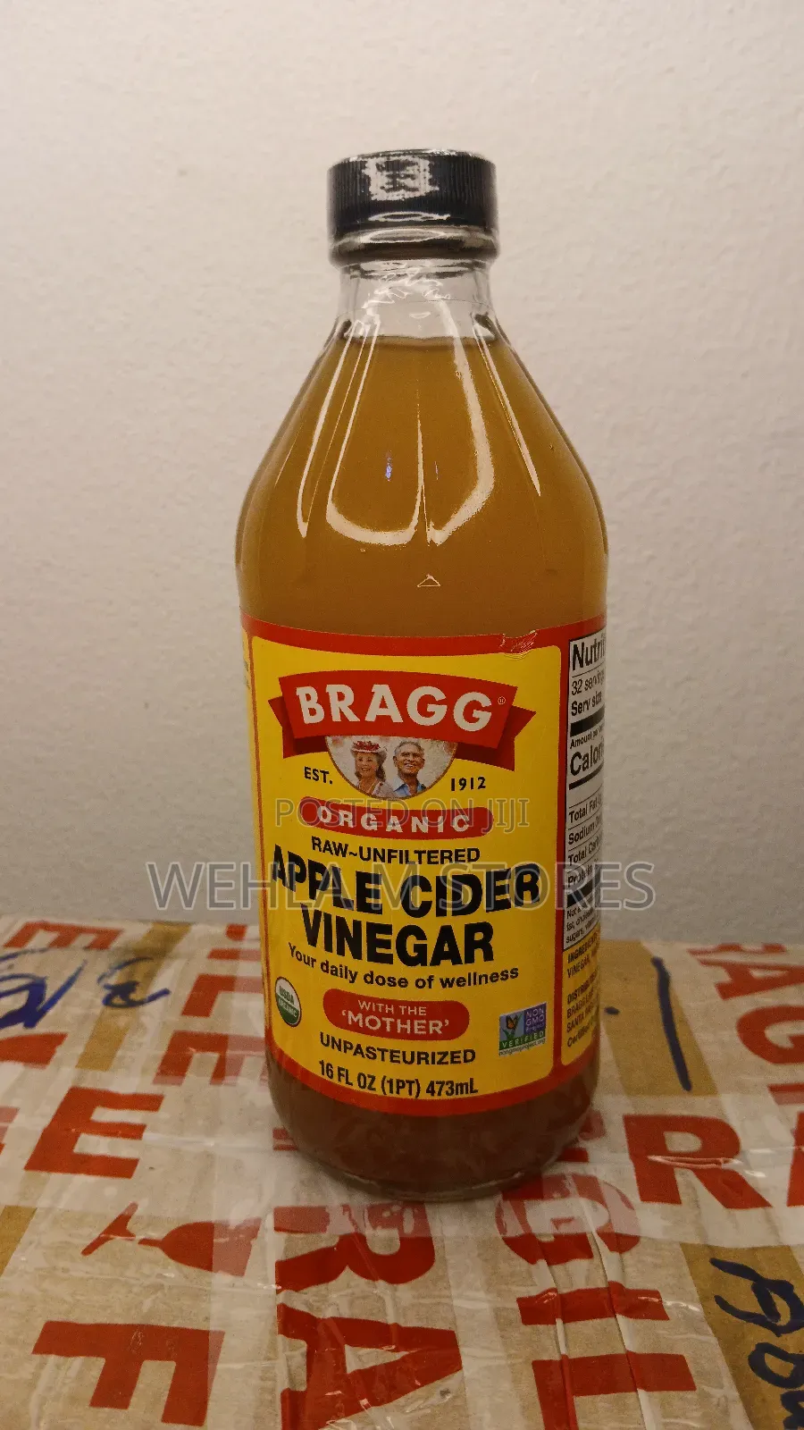 Bragg's Apple Cider Vinegar With the 'Mother' - 473ml