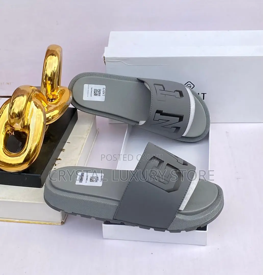 High Quality Luxury Men Slides