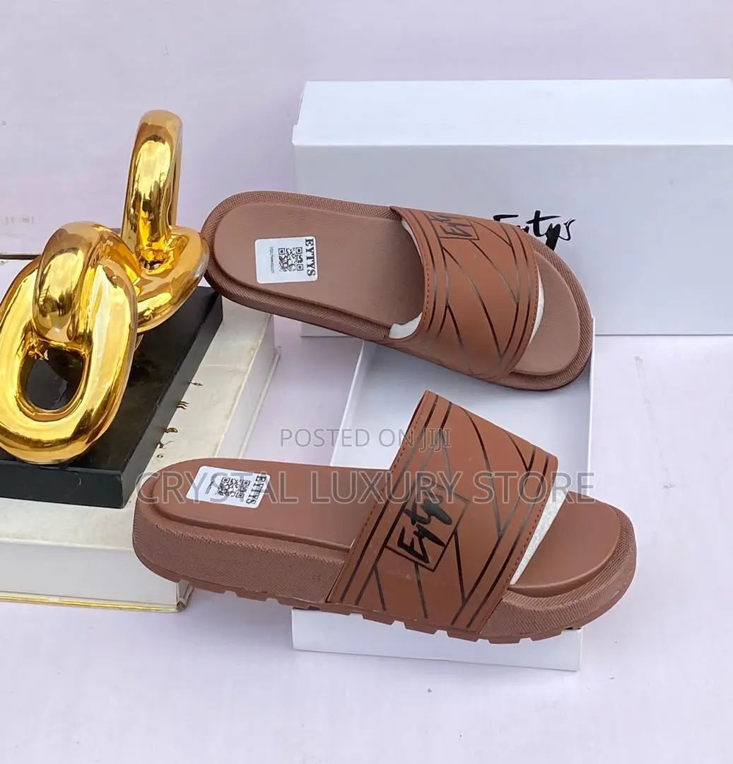 High Quality Luxury Men Slides