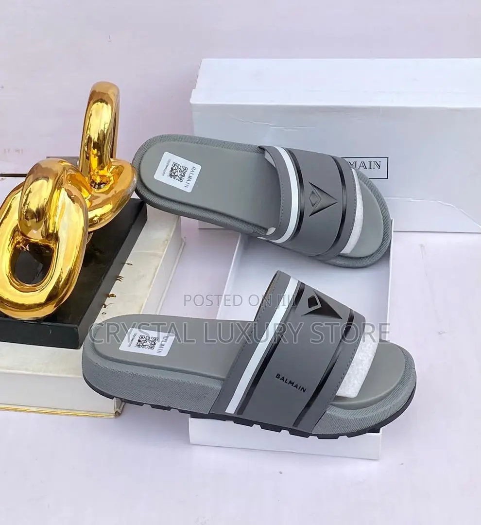 High Quality Luxury Men Slides