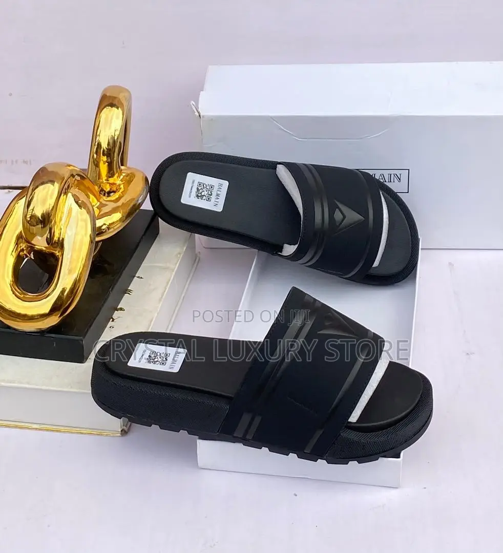 High Quality Luxury Men Slides