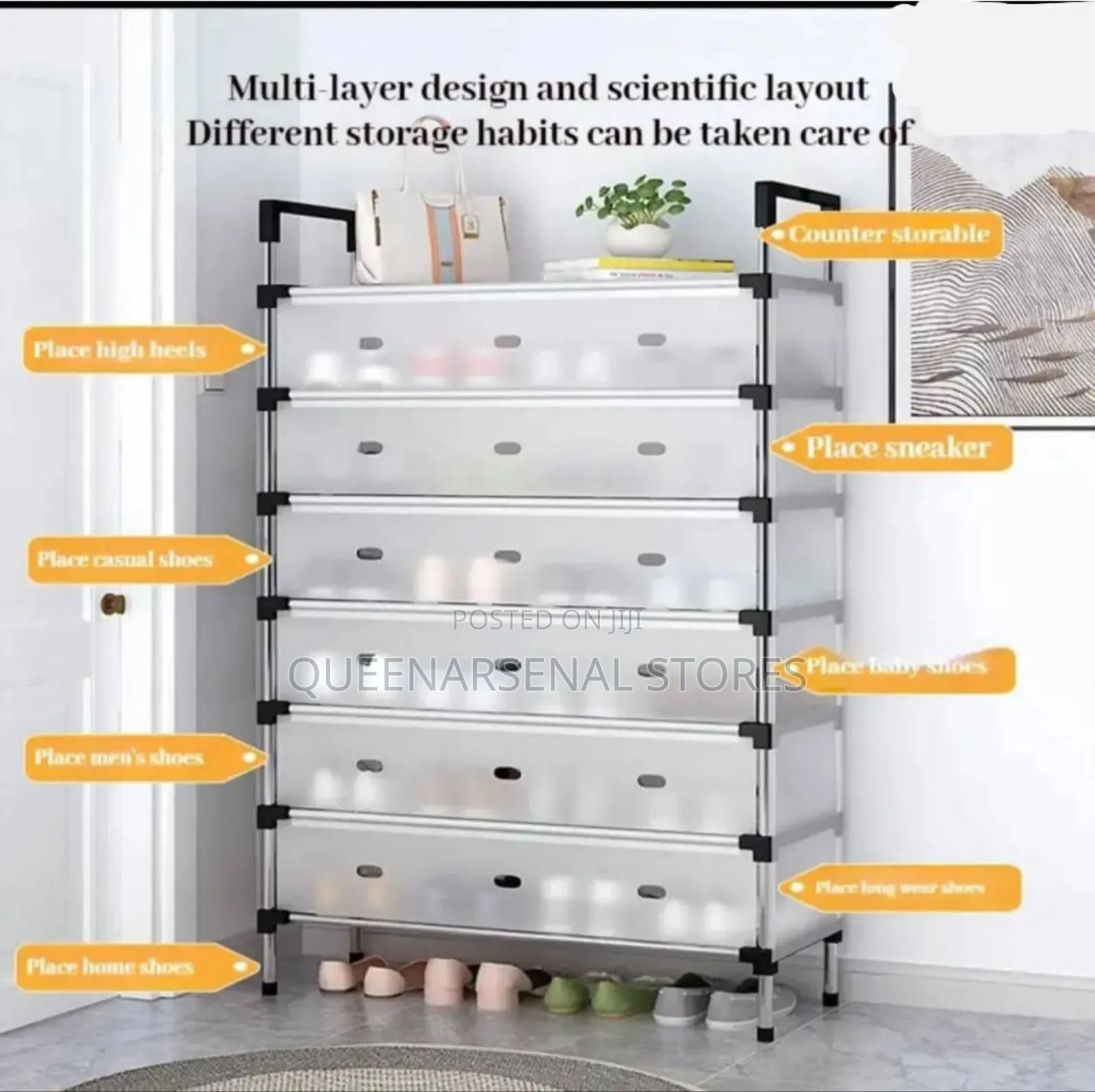 7steps Shoe Racks With Cover