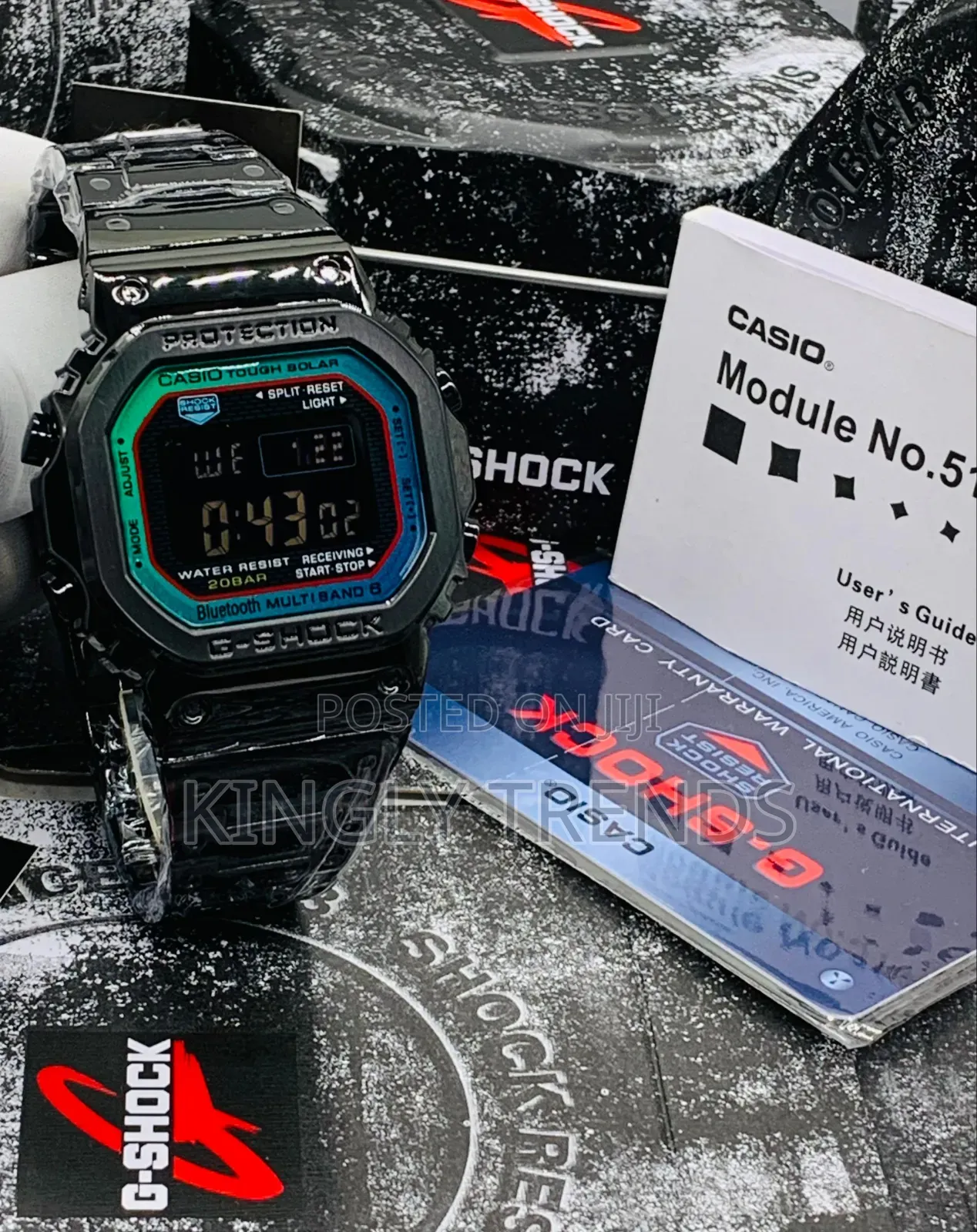 GMW -B500w G-Shock Quality Chain Watch