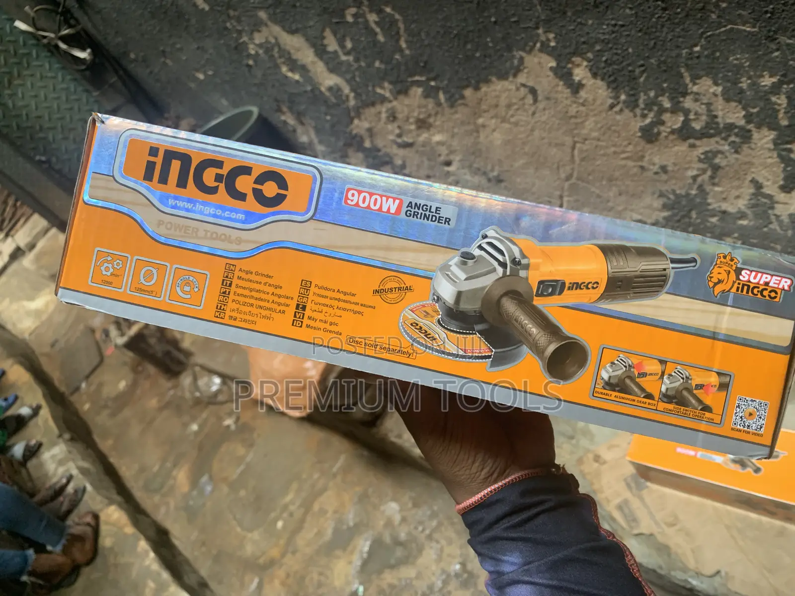 Ingco Grinder 900w