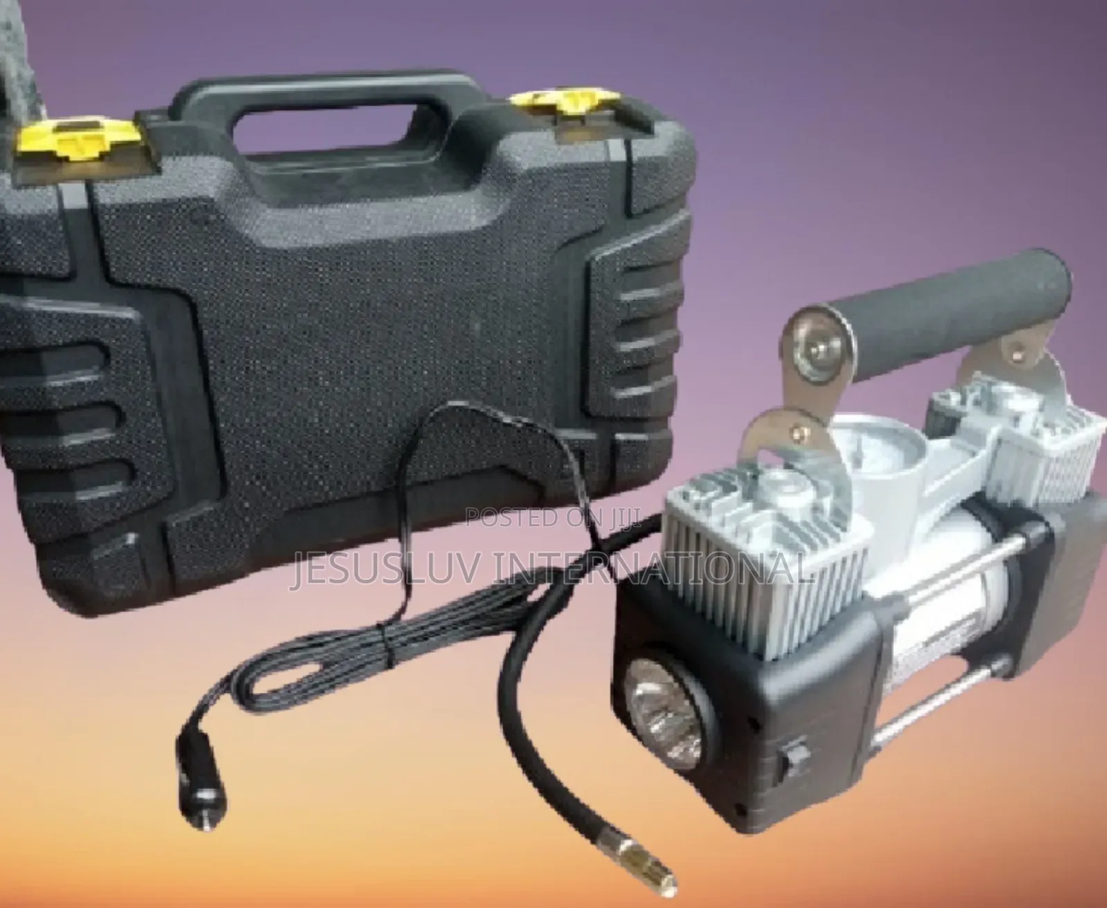 Dc 12v Double Cylinder Tyre Inflator for Car, Suv, Truck