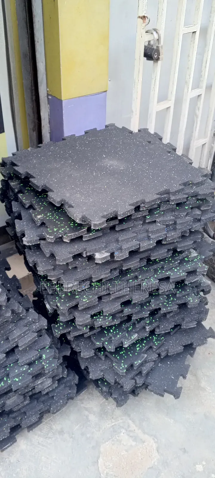 Rubber Interlock Floor Mat
