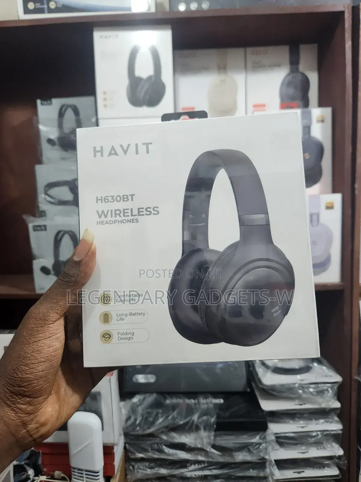 Havit H630BT Wireless Headphone Earmuff