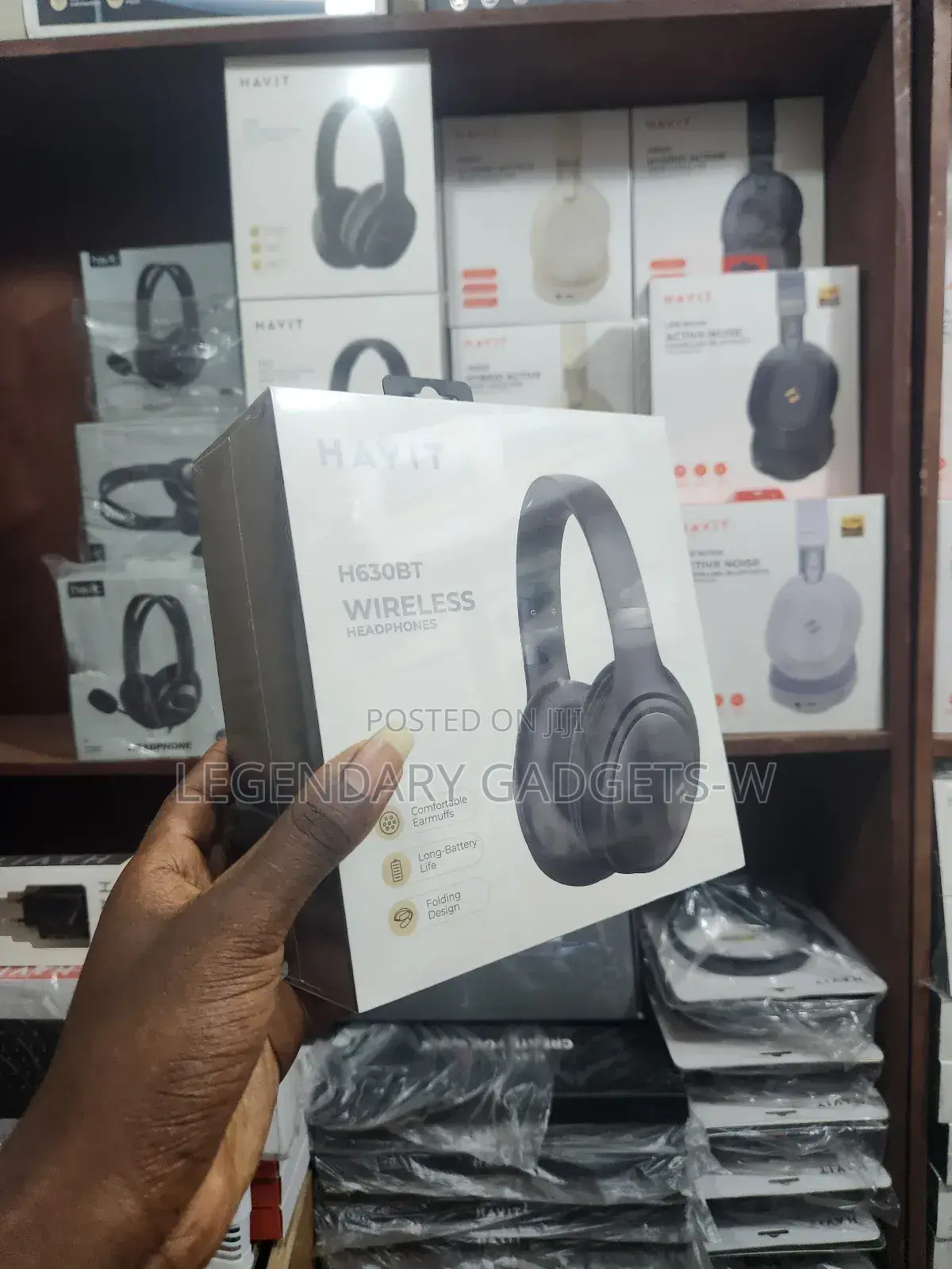 Havit H630BT Wireless Headphone Earmuff