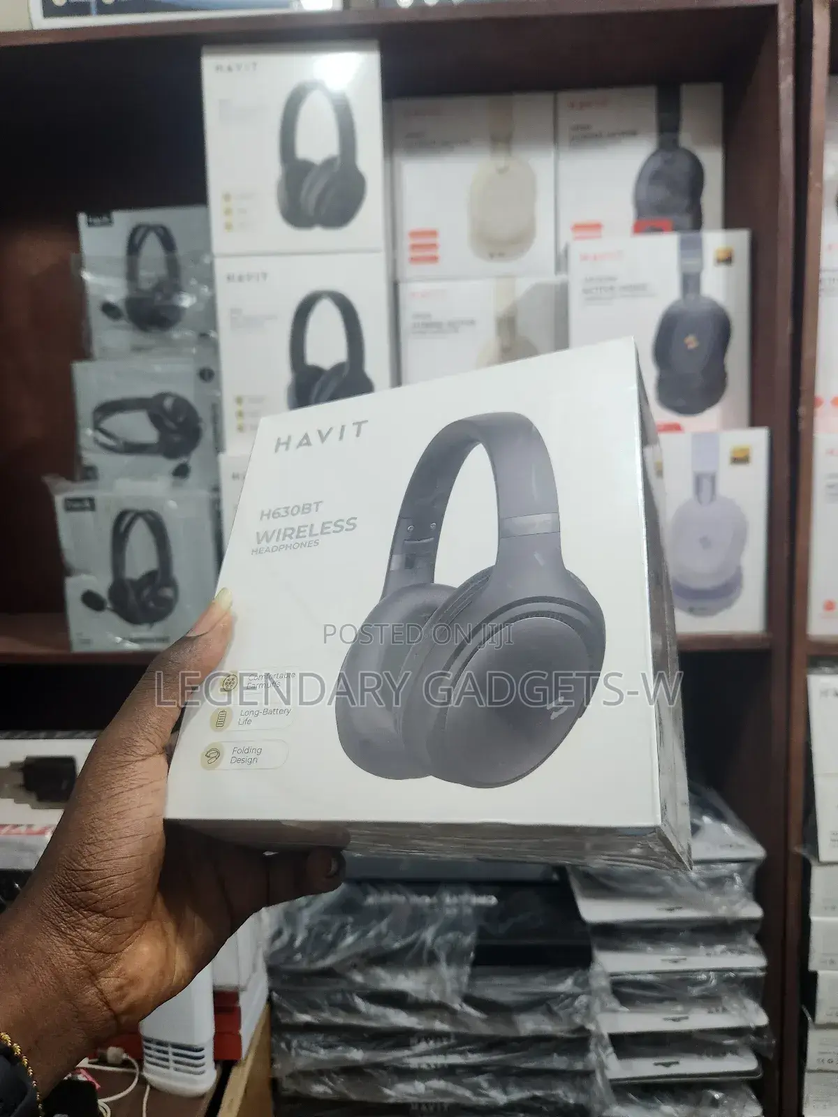 Havit H630BT Wireless Headphone Earmuff