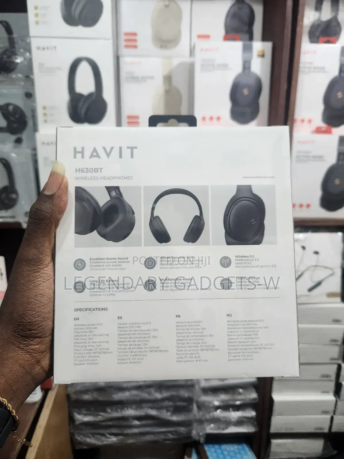 Havit H630BT Wireless Headphone Earmuff