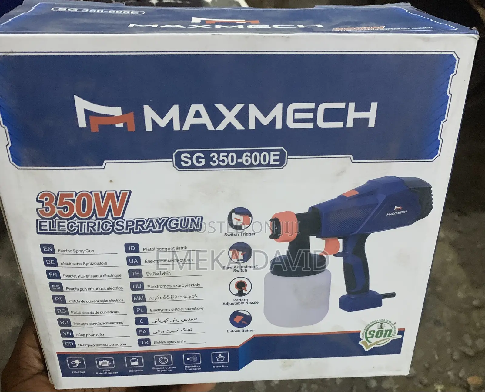 Maxmech 350W Spray Gun