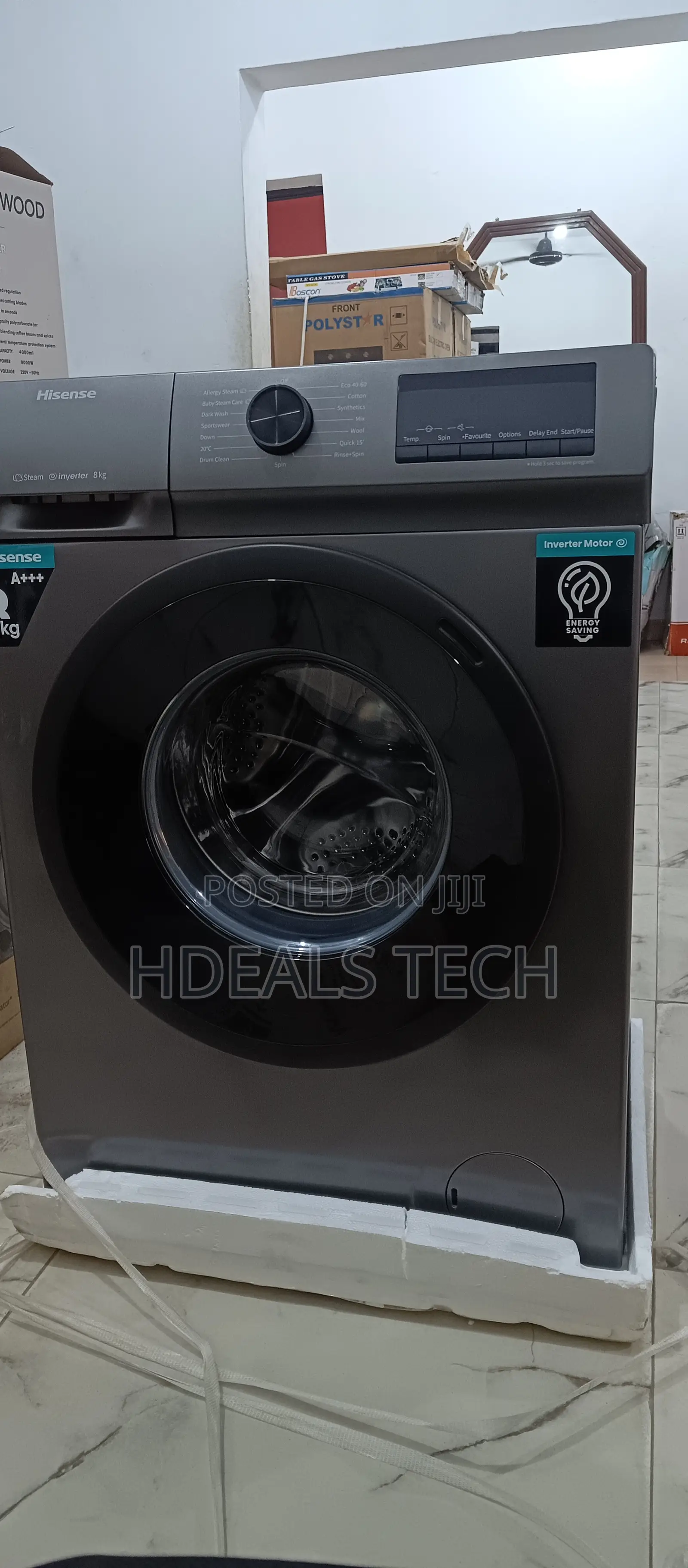 Best Bargain- Hisense 8kg Front Loader Washing Matchine