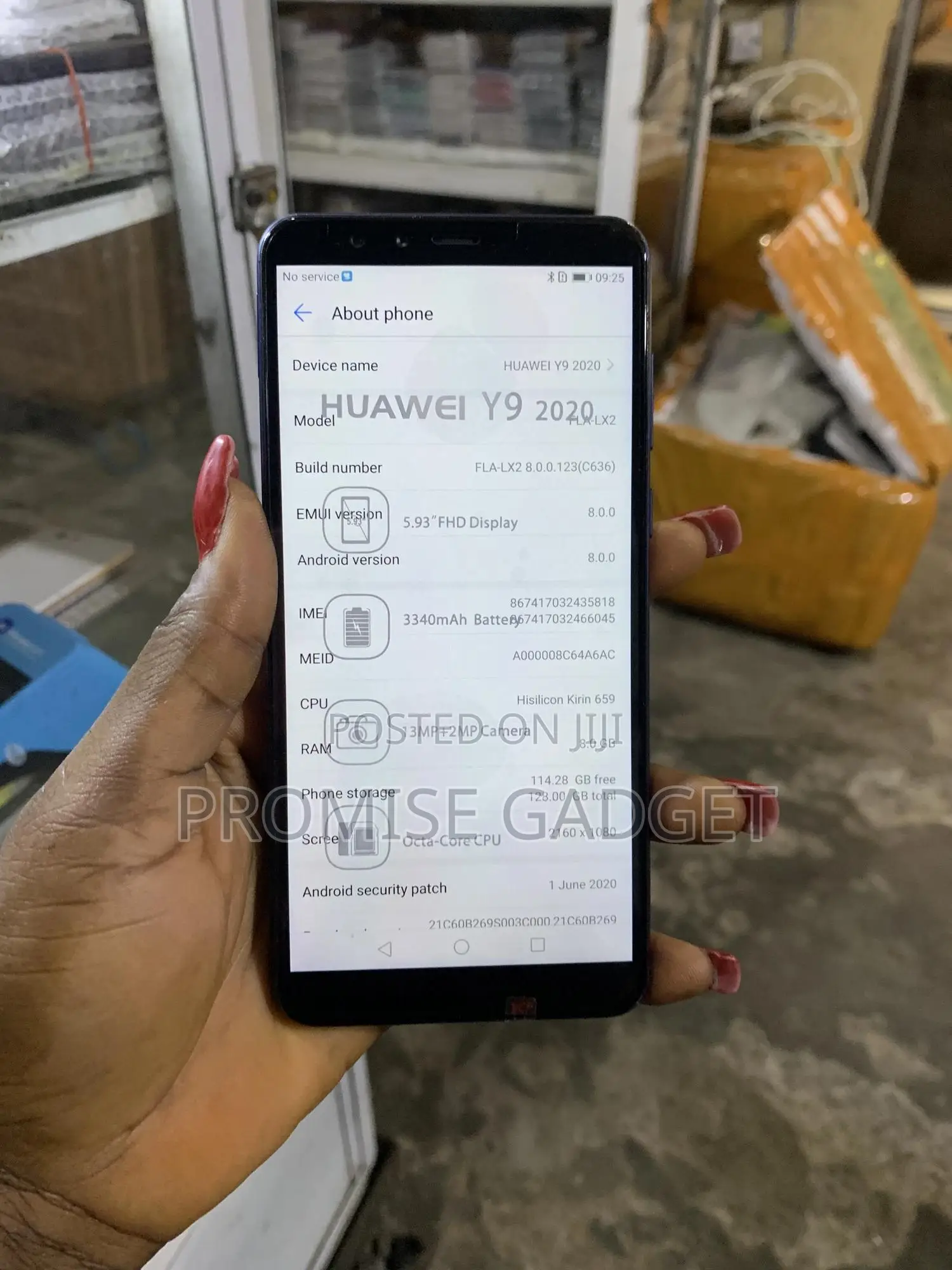 Huawei Y9 Prime 128 GB Blue