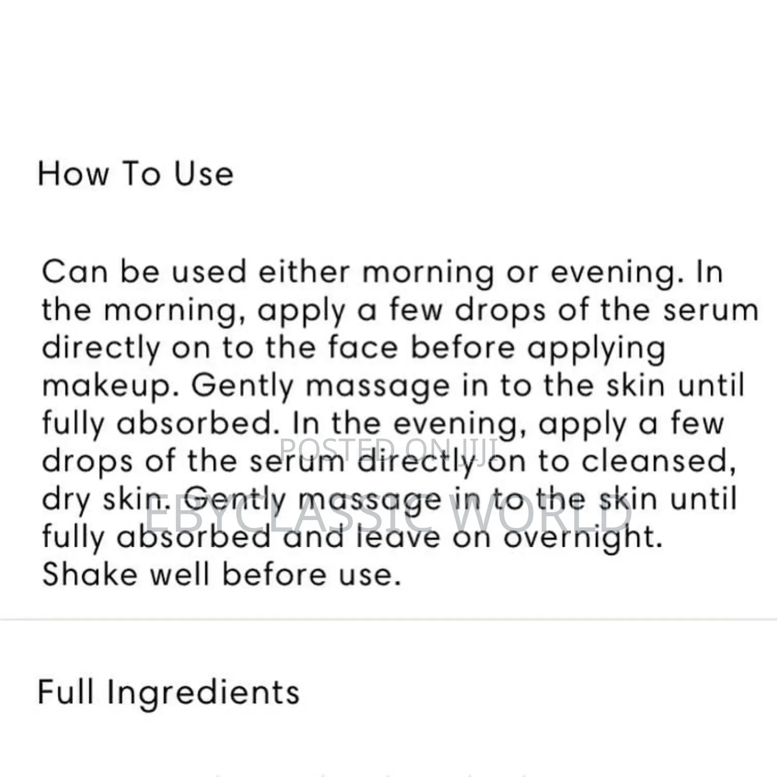 Face Facts Firm + Renew Polypeptide Serum