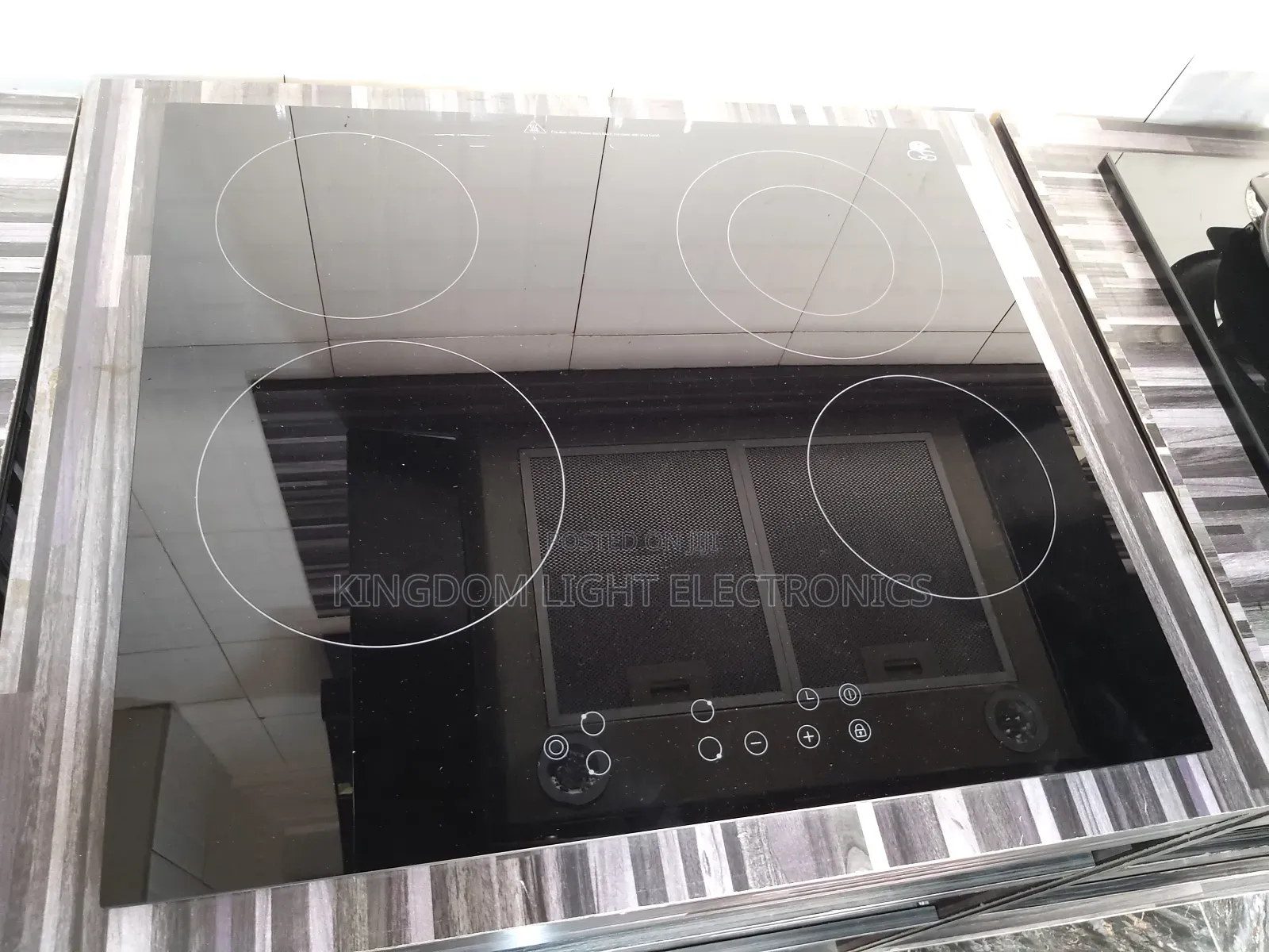 Original Gs Inbuilt Electric Cooker 4 Burners 60x60cm.