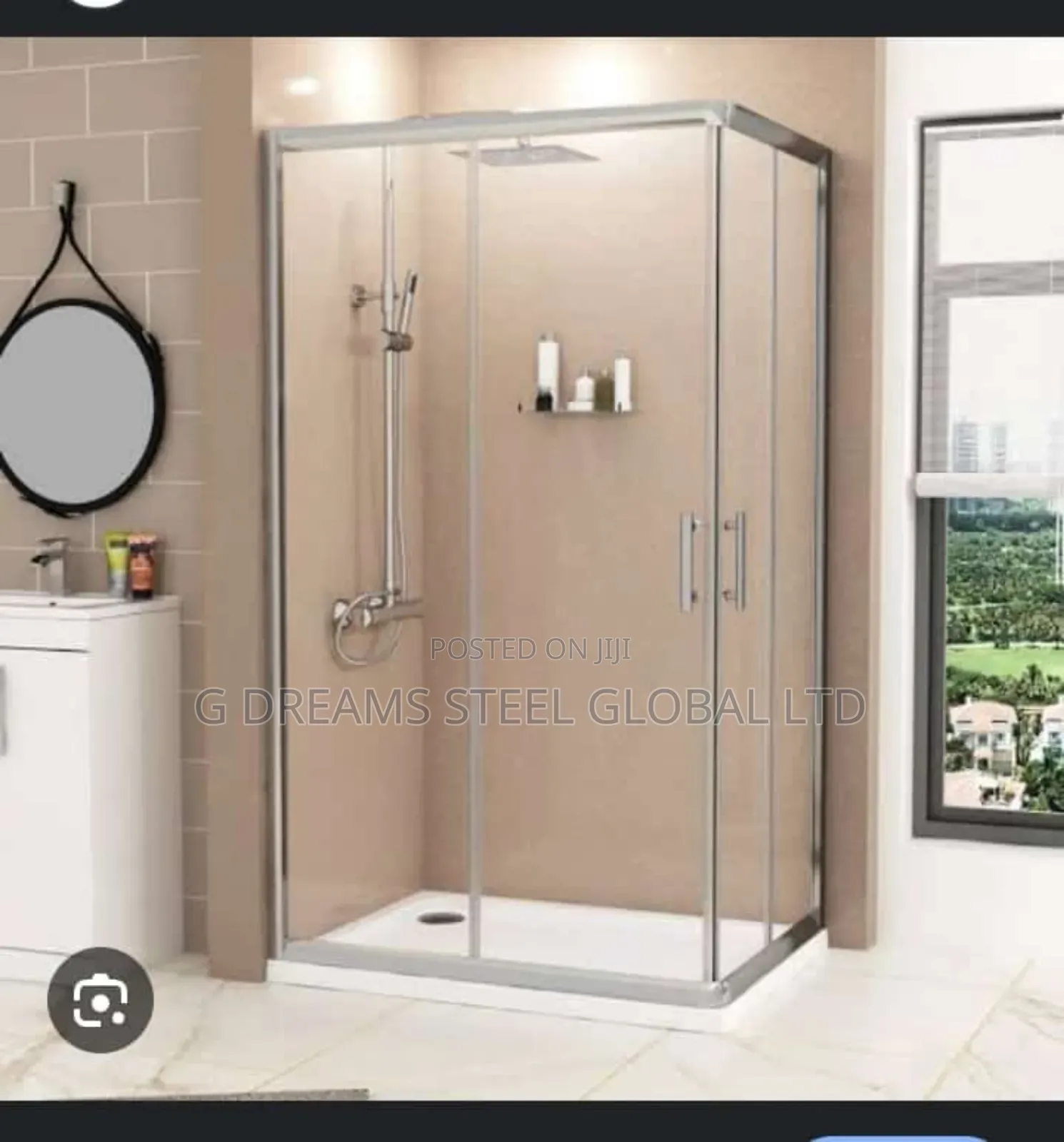 Shower Glass With Tempered