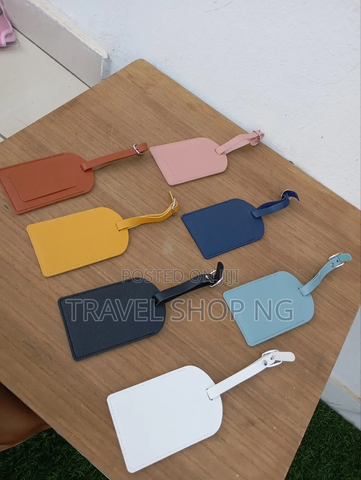 Plain Leather Luggage Tag | Souvenir, Brand With Ease