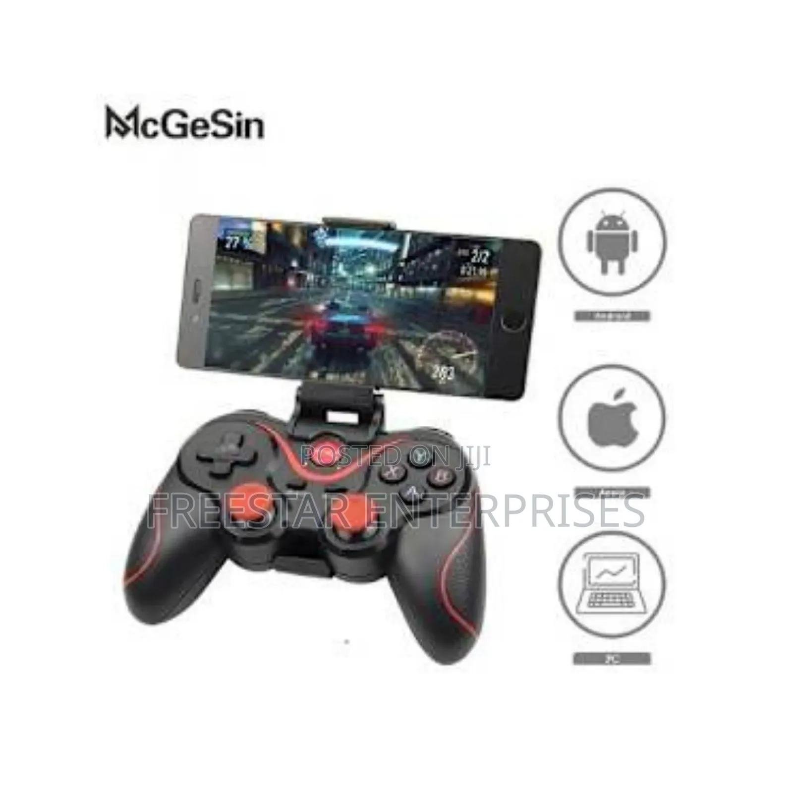 X3 Wireless Mobile Gamepad Controller. X3 Wireless Game Pad.