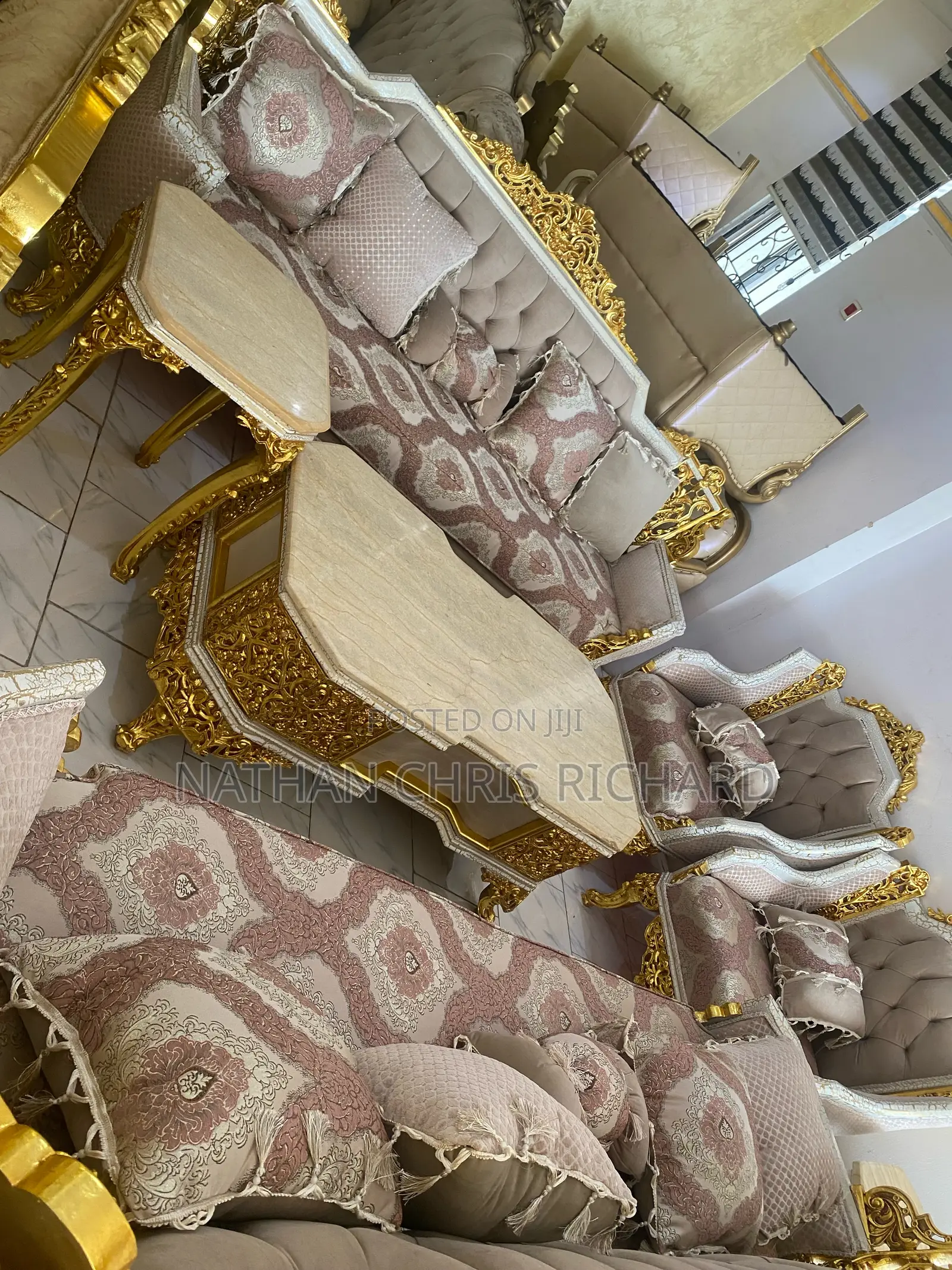 Stock Elite Egptian Sofa Set