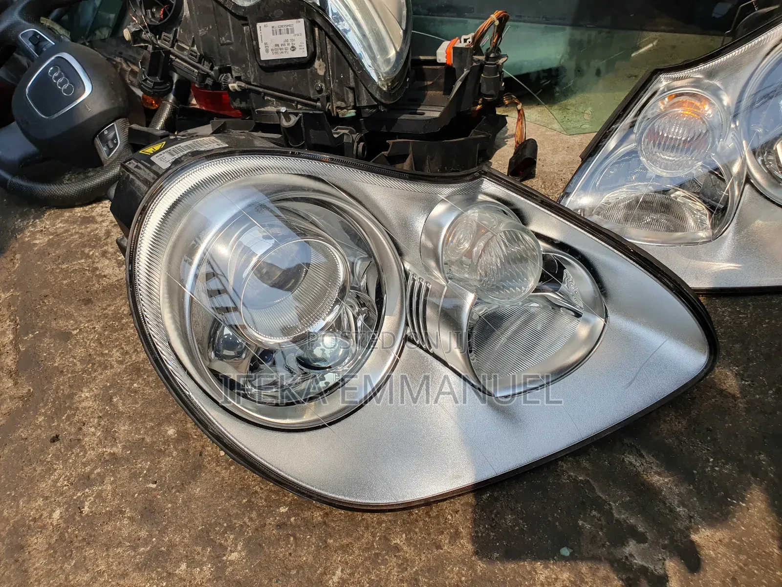 Headlights Porsche Cayenne 2005