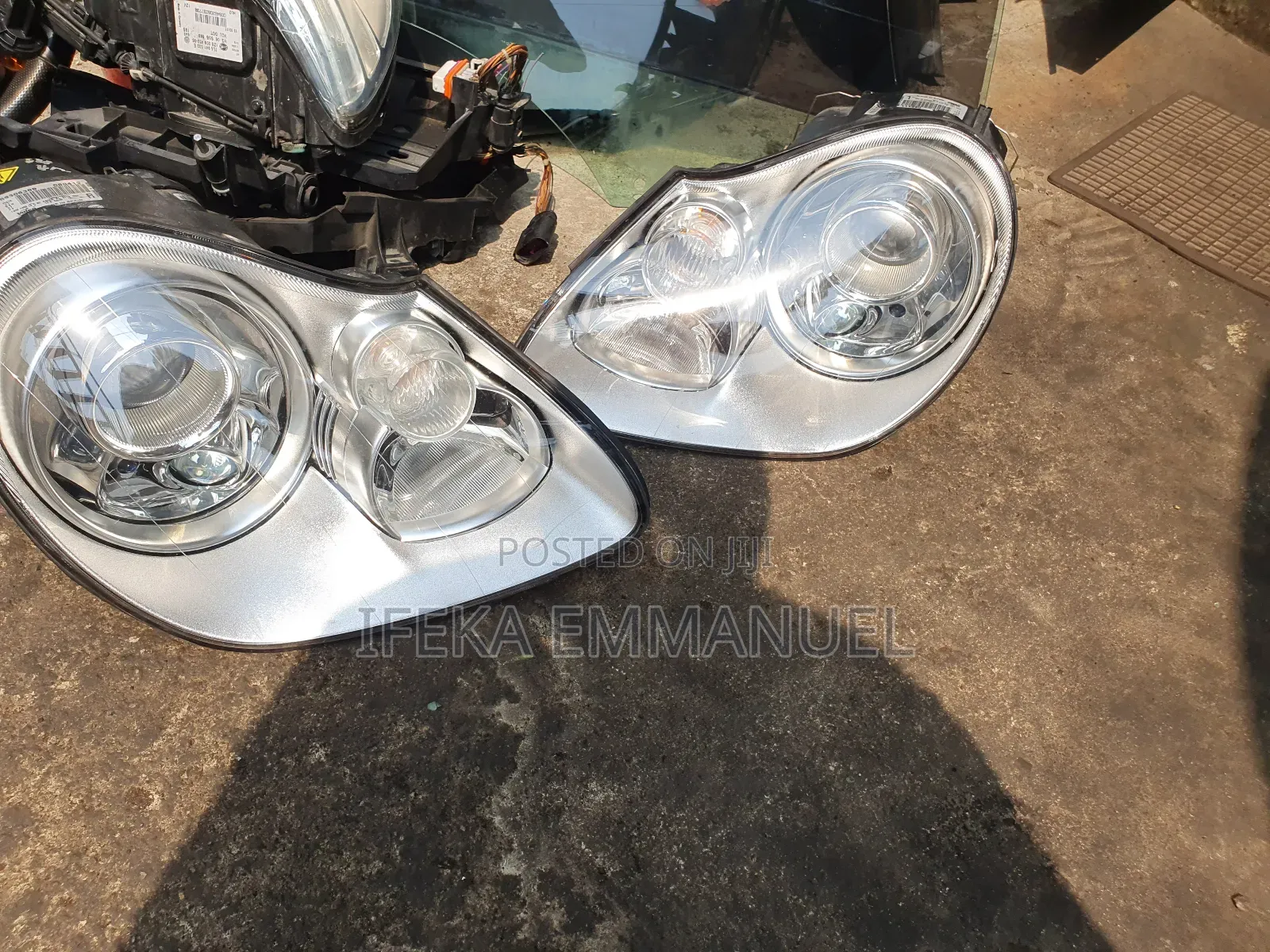 Headlights Porsche Cayenne 2005
