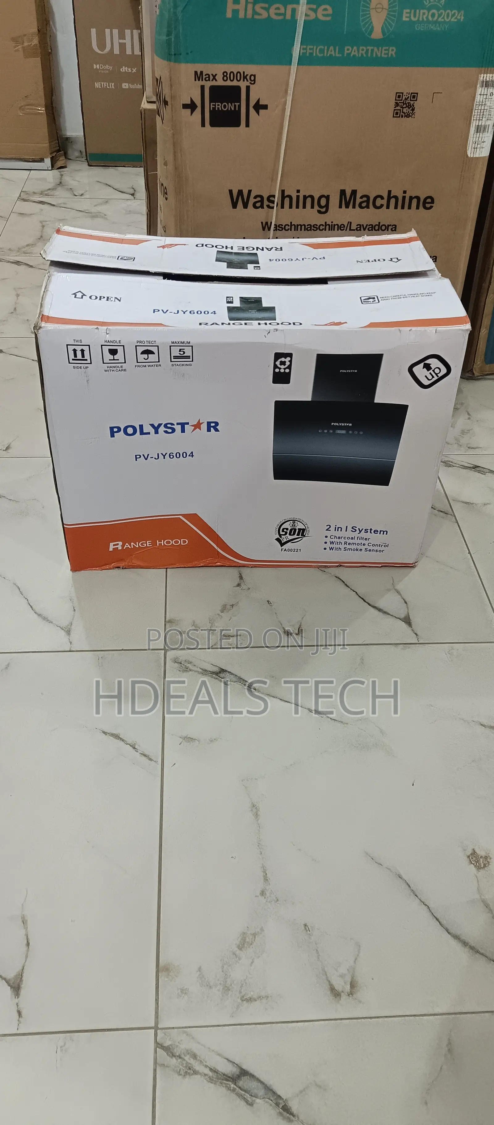 Perfect- Polystar Range Hood Pv-6004