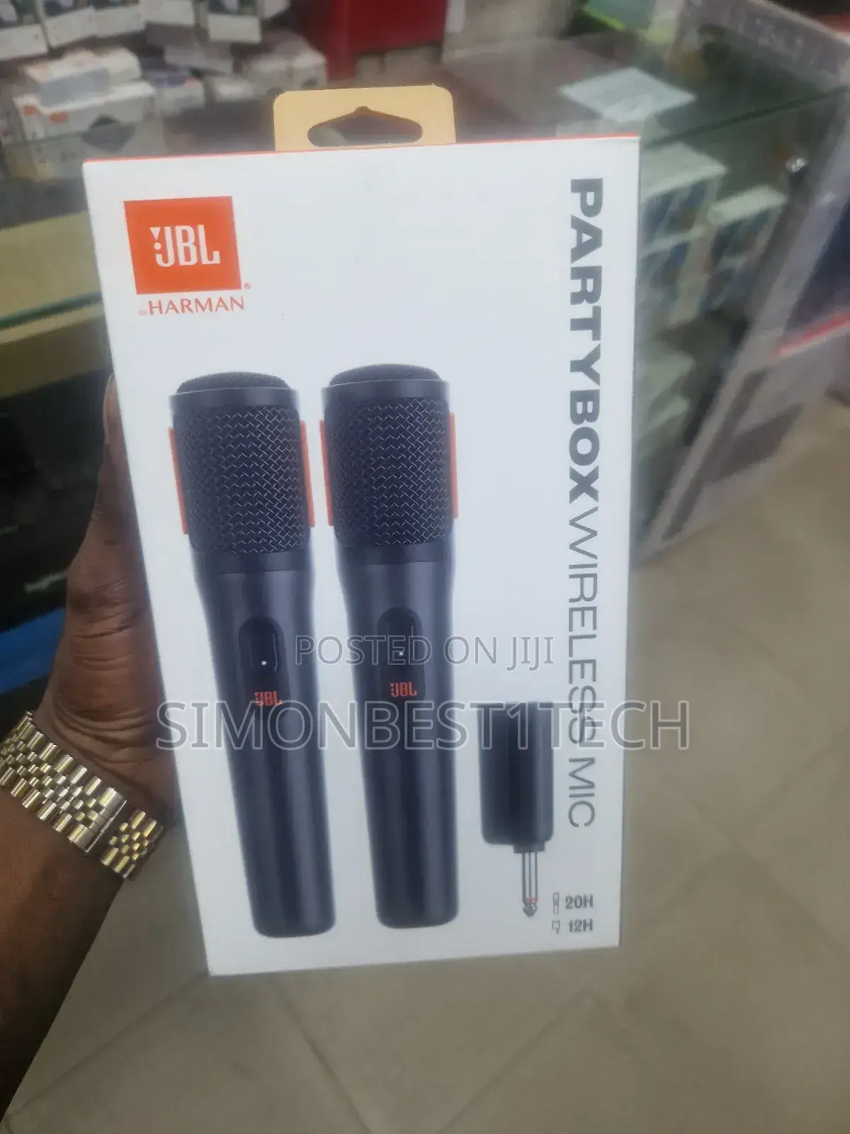 JBL Wireless Microphone.