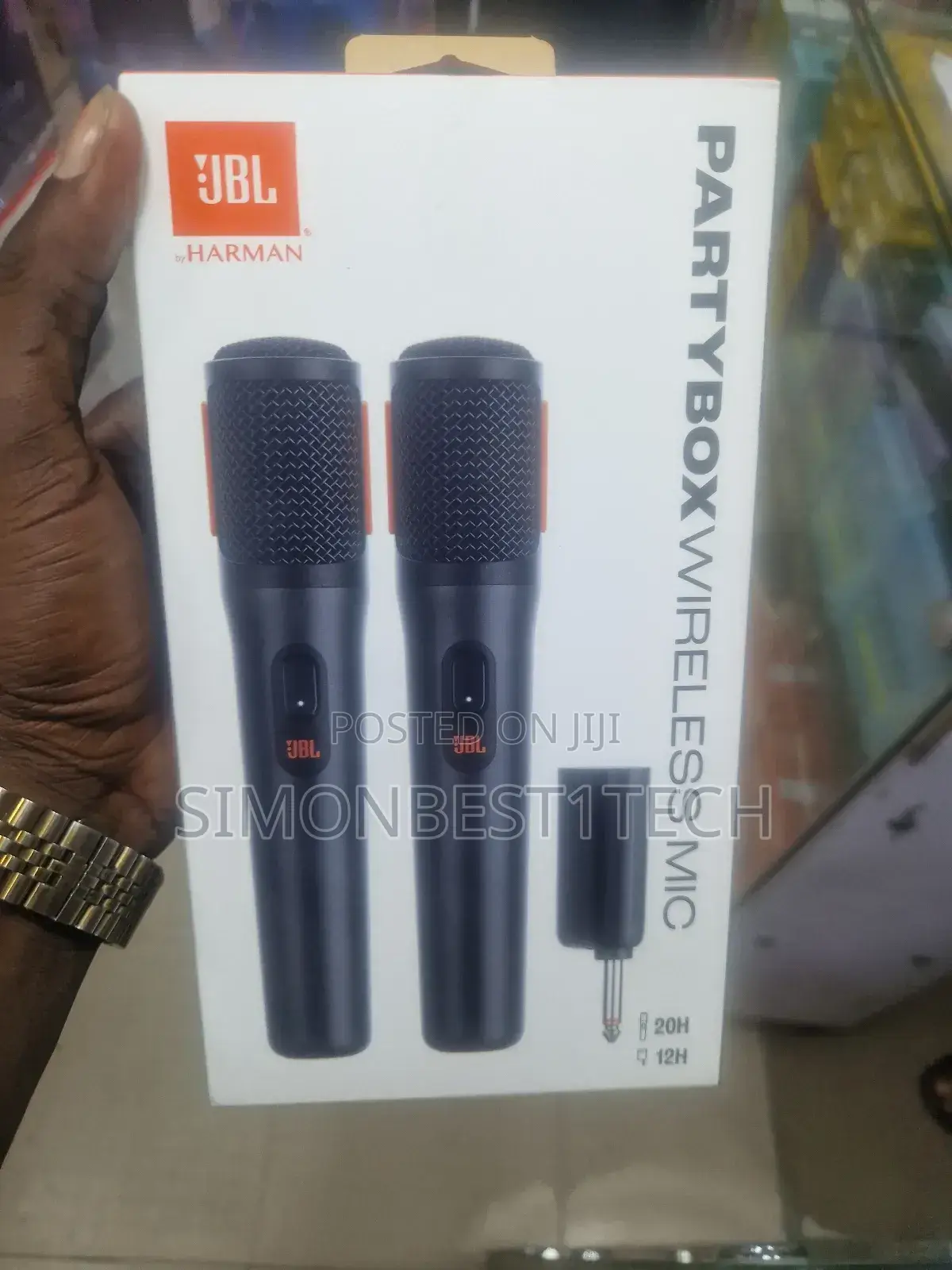 JBL Wireless Microphone.