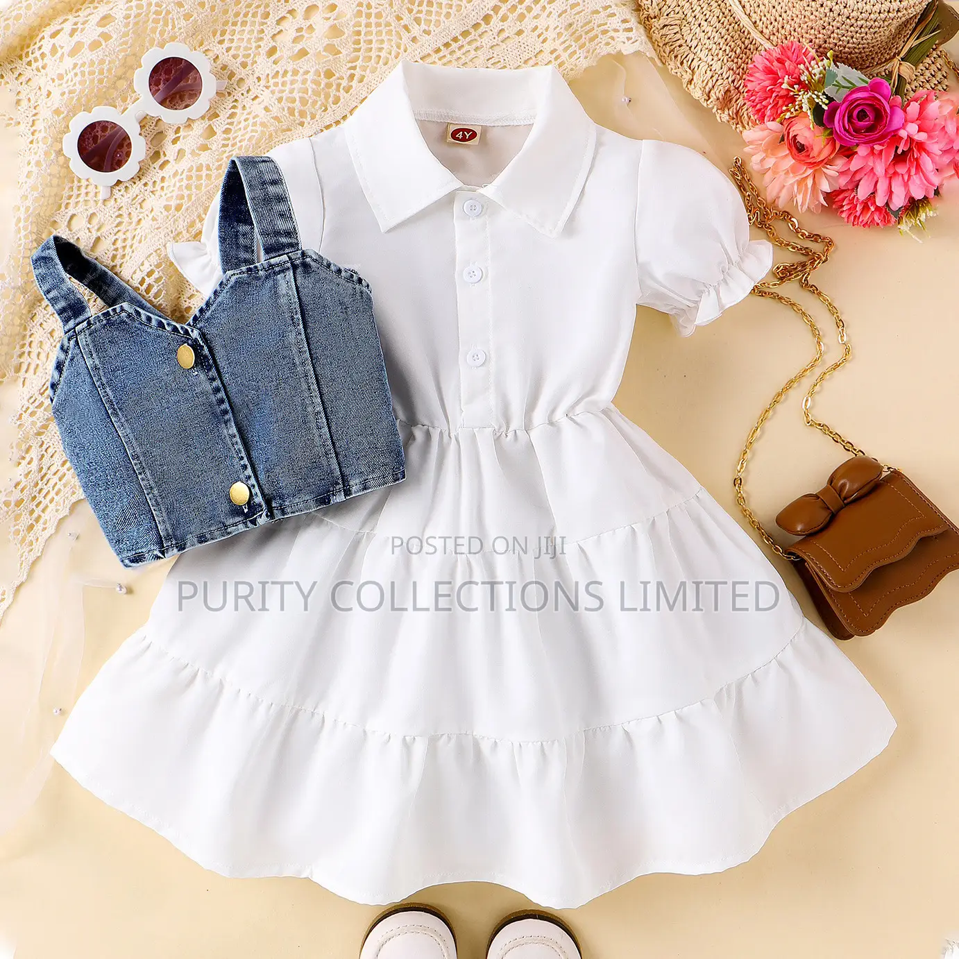 Unique Baby Girl Dress Set