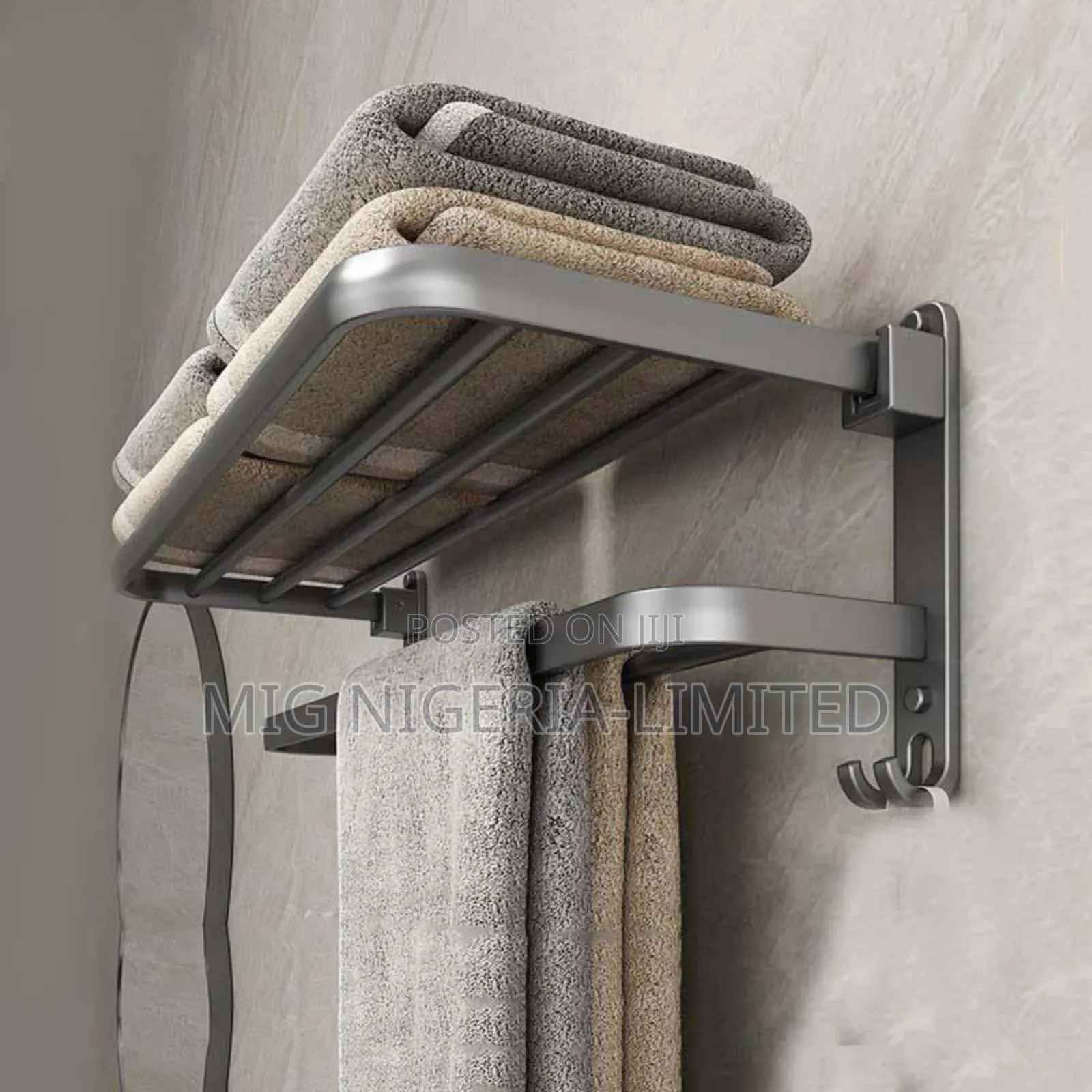 Doubles Multiple Bathroom Towel Holder